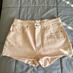 Women's Peach Shorts